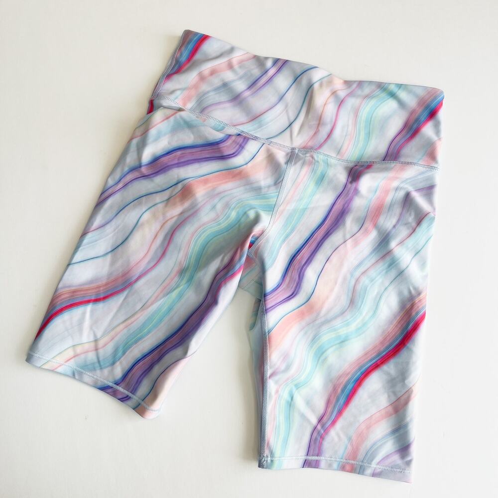Athleta Powerlift Bike Short Love Proudly Multi - Picture 6 of 6